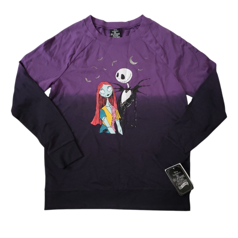 NWT The Nightmare Before Christmas Long Sleeve Hombre Shirt Size Small